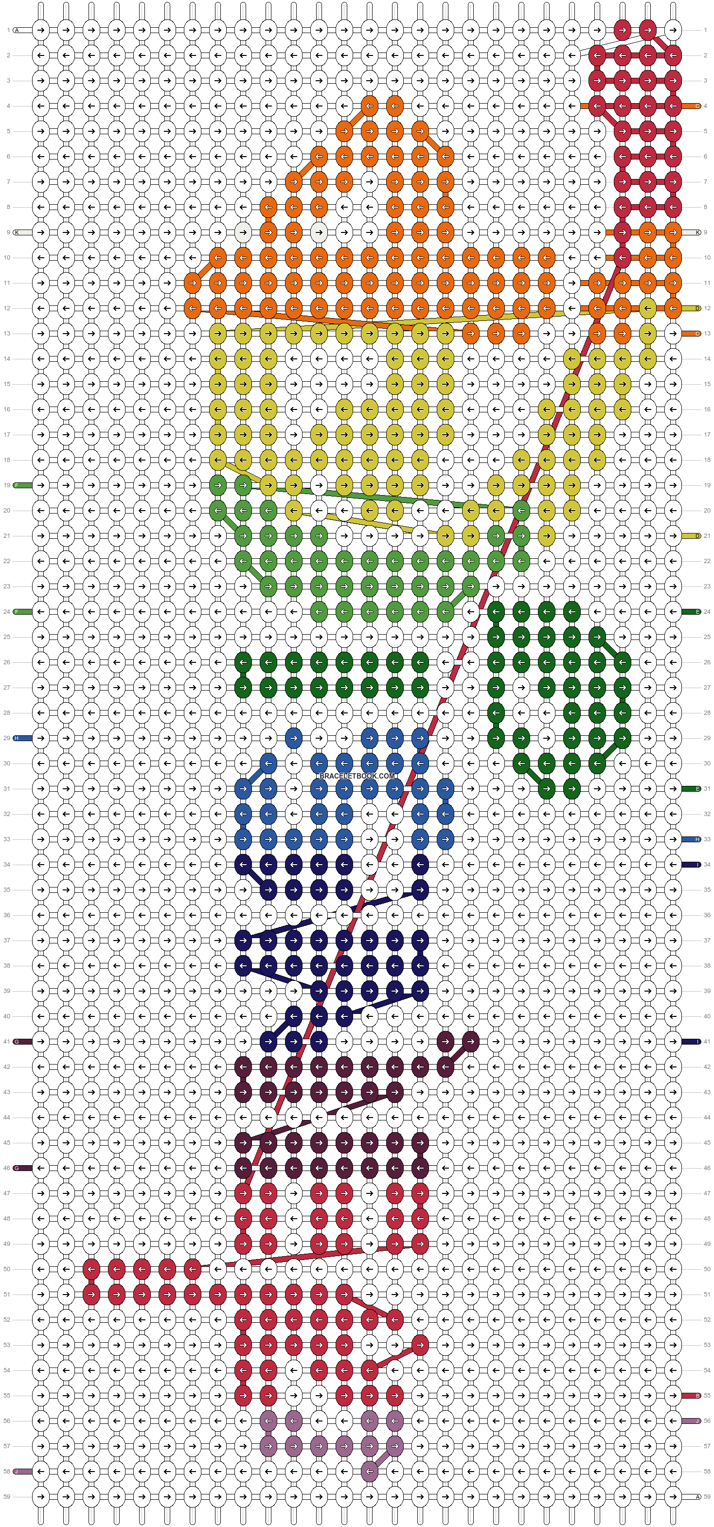Alpha pattern #2064 pattern