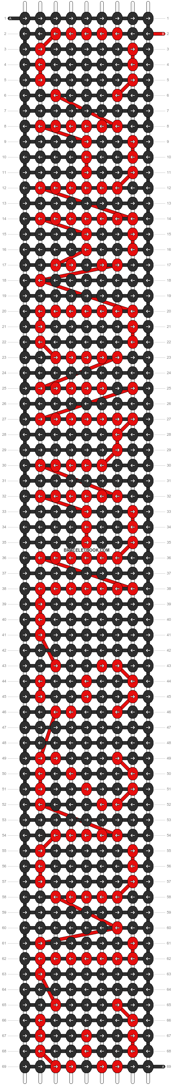 Alpha pattern #2072 pattern