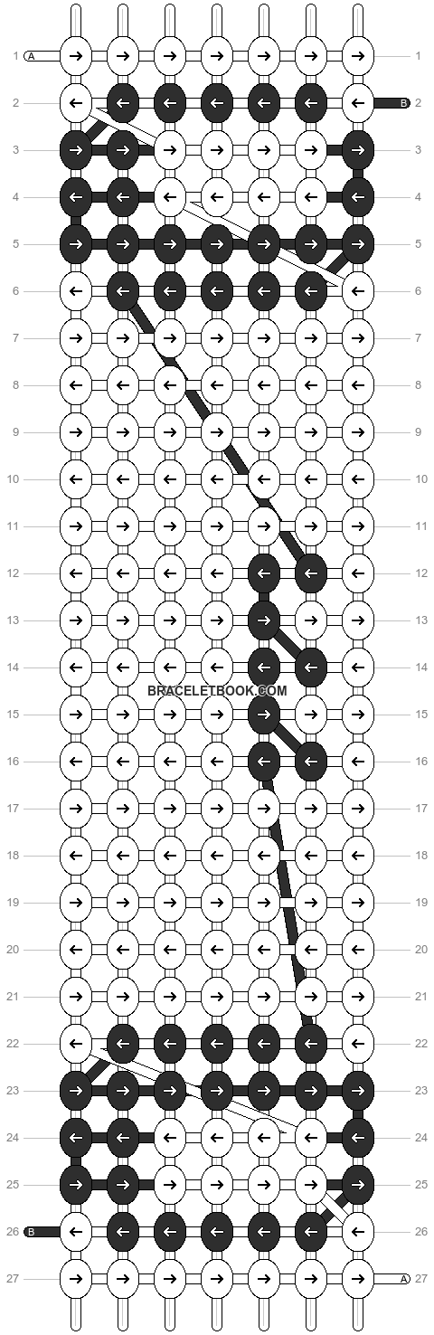 Alpha pattern #2076 pattern