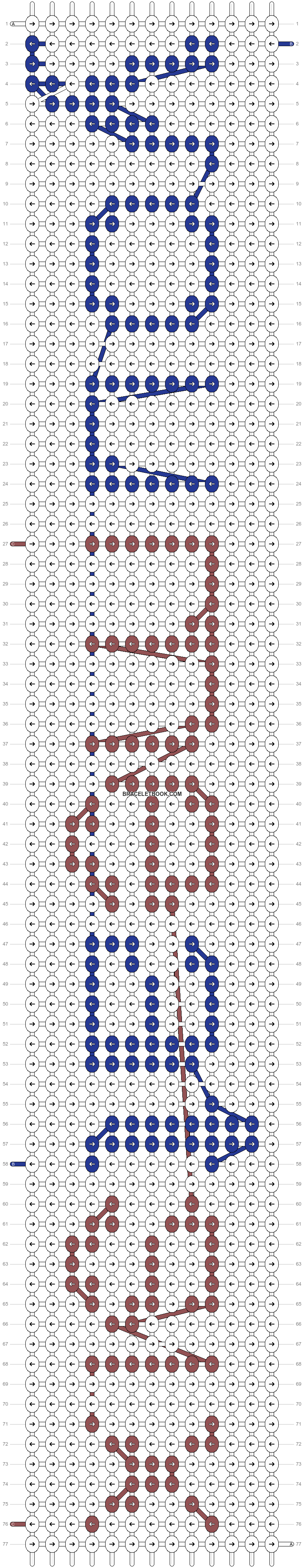 Alpha pattern #2147 pattern