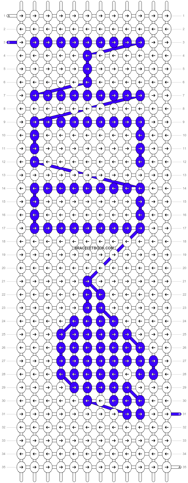 Alpha pattern #2378 pattern