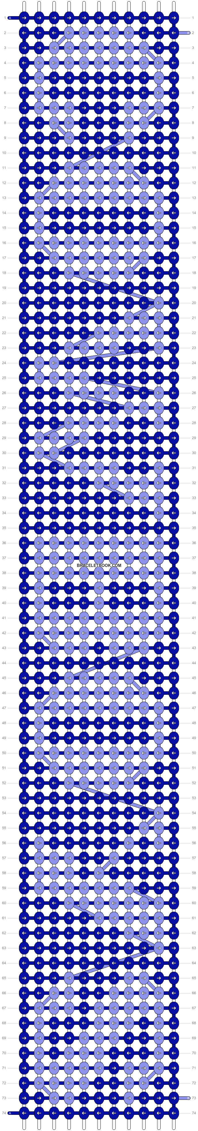 Alpha pattern #2485 pattern