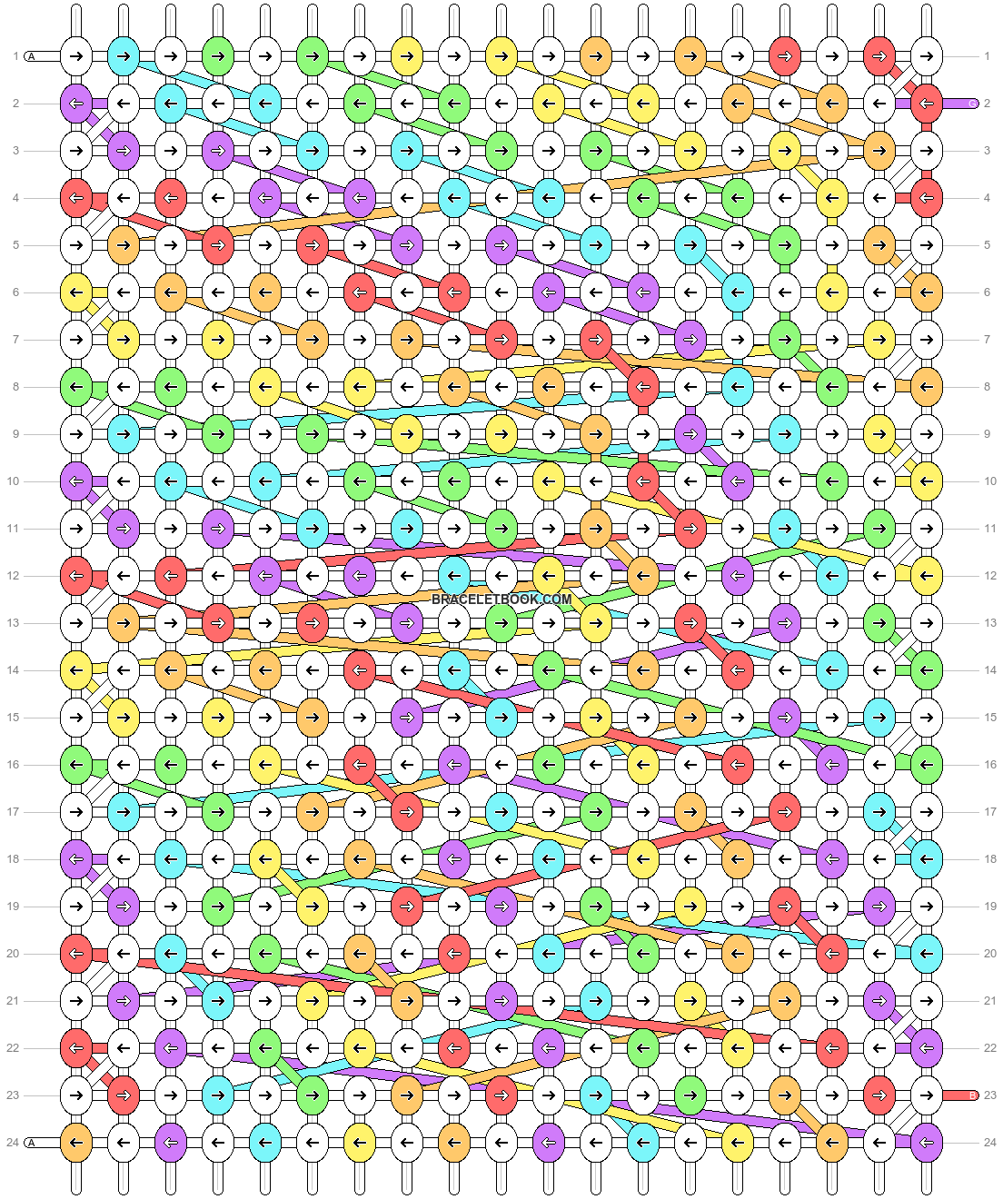 Alpha pattern #2498 pattern