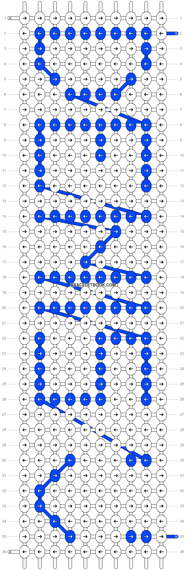 Alpha pattern #2568 pattern