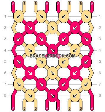 Share 89 heart shaped bracelet pattern  POPPY