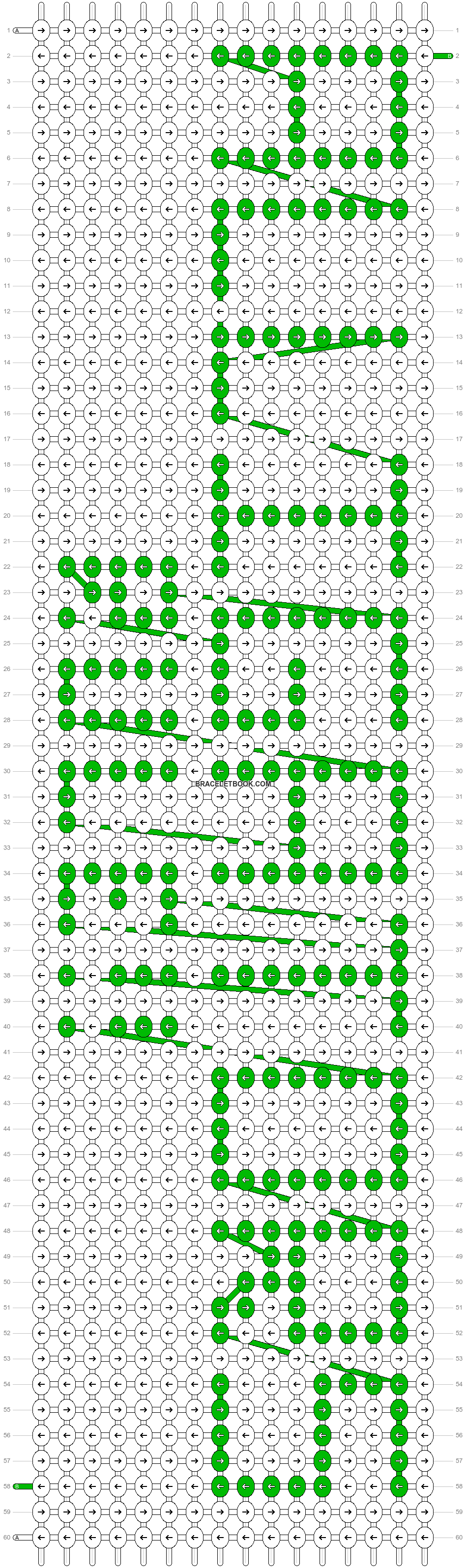 Alpha pattern #2794 pattern
