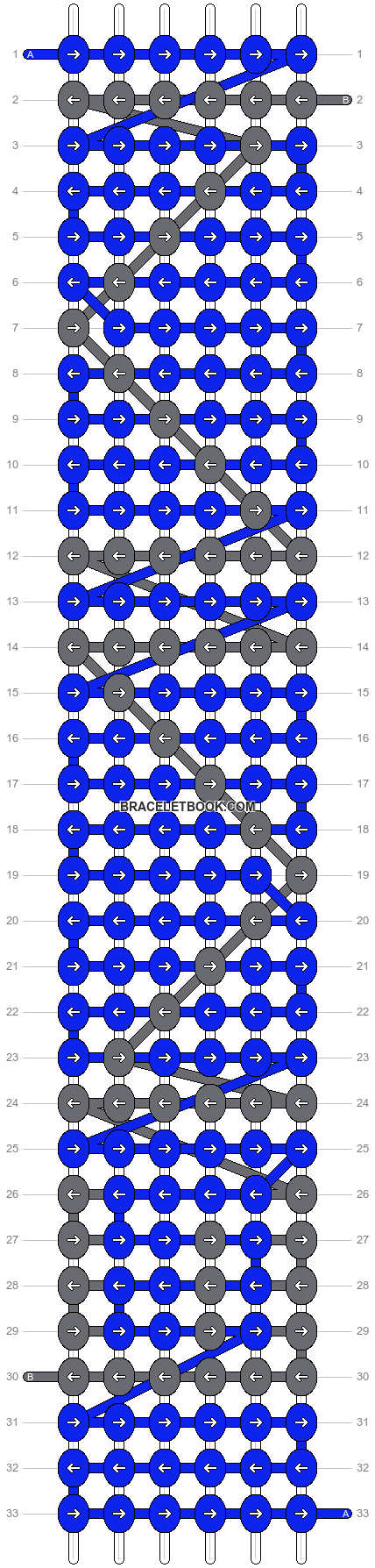Alpha pattern #2830 pattern