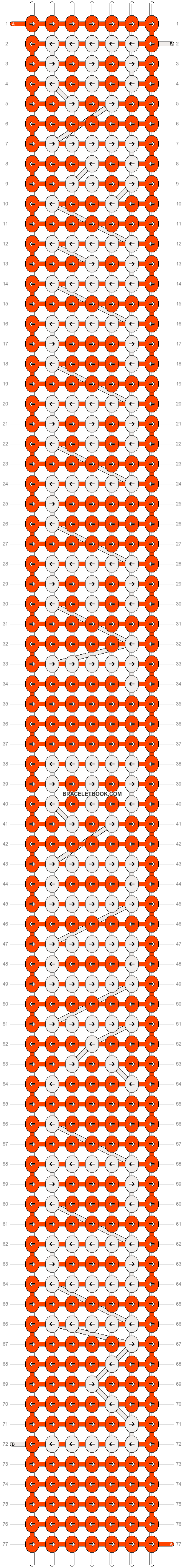 Alpha pattern #2840 pattern