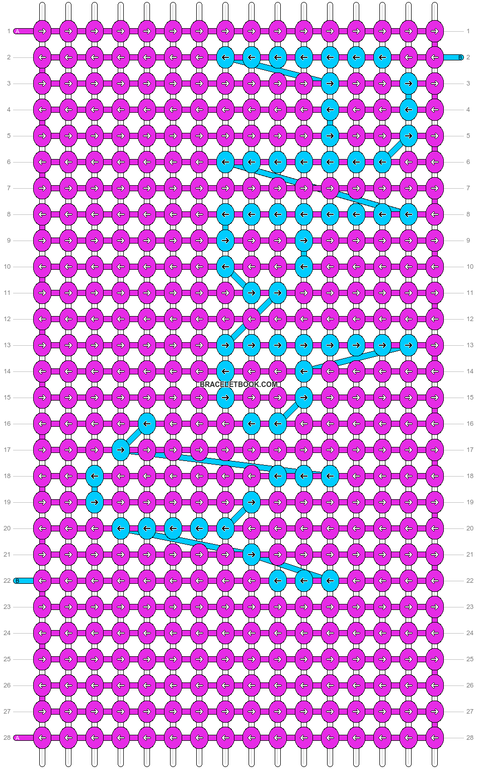 Alpha pattern #2942 pattern