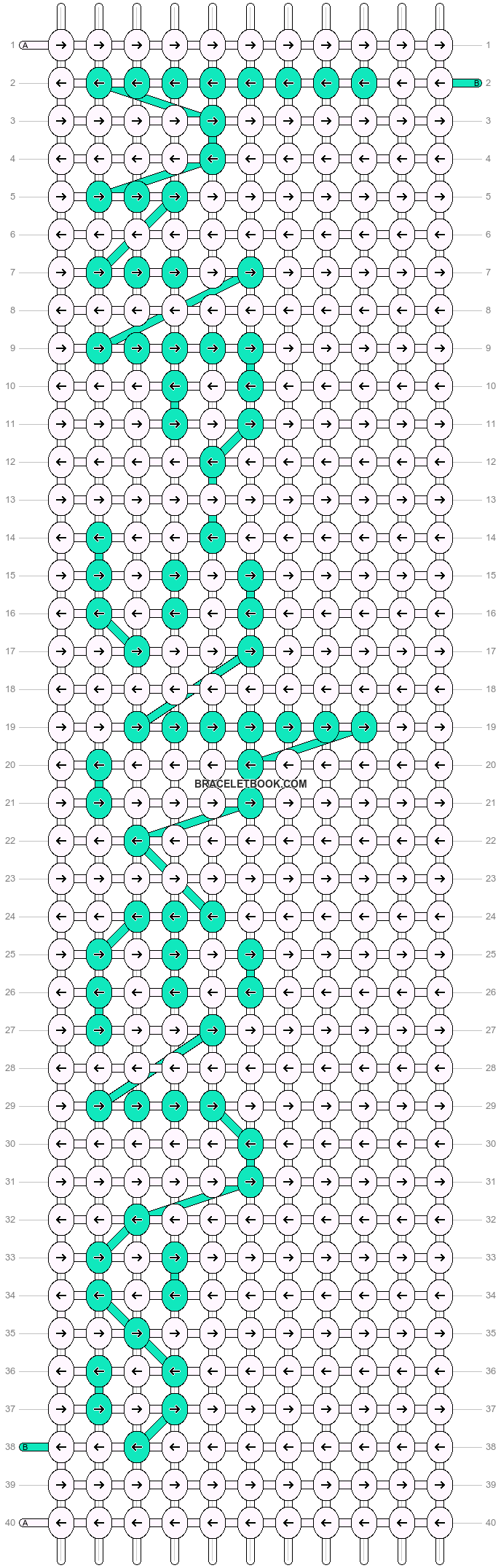 Alpha pattern #2982 pattern