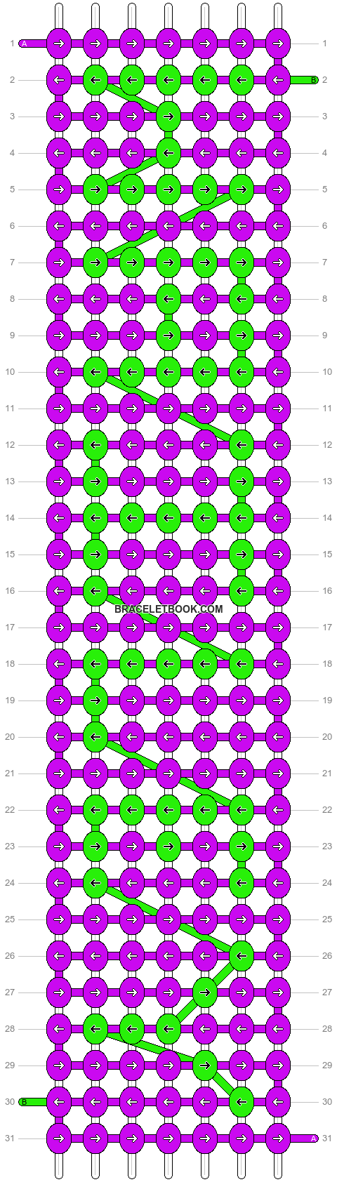 Alpha pattern #3091 pattern