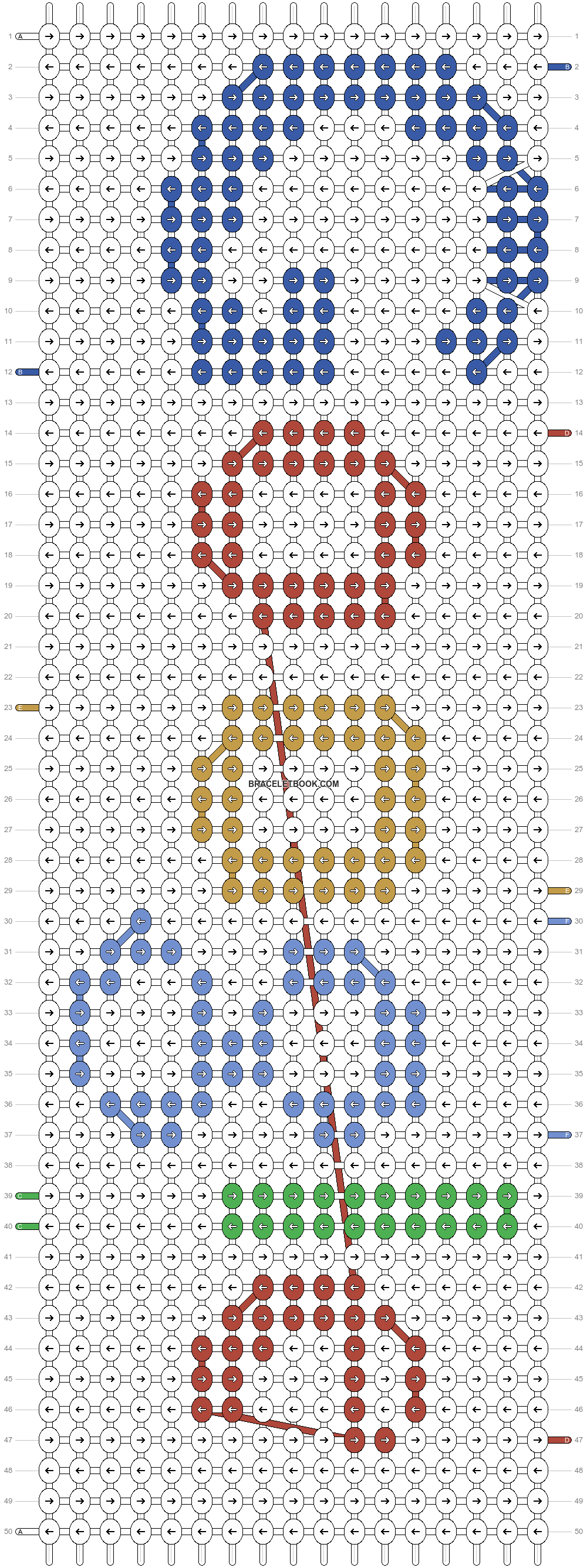Alpha pattern #3093 pattern