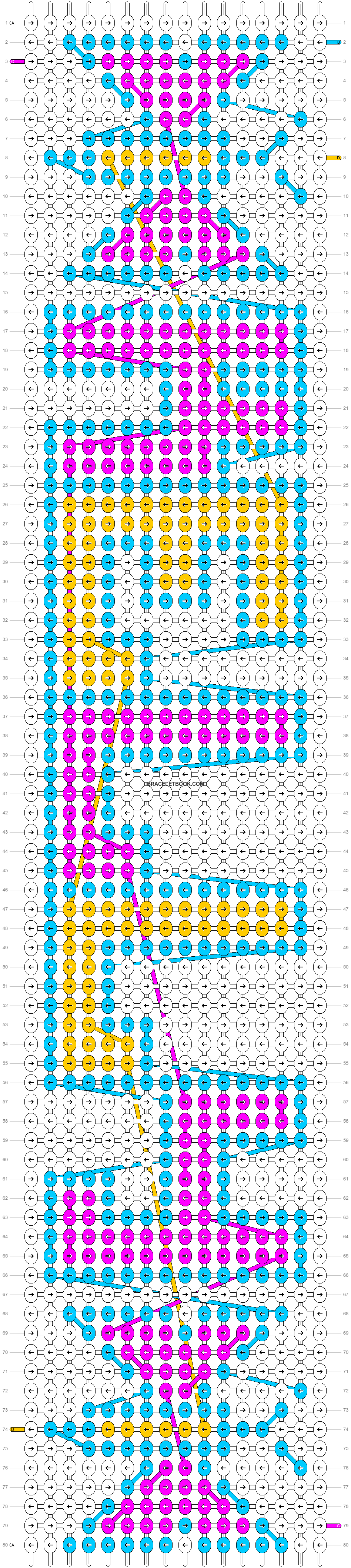 Alpha pattern #3094 pattern