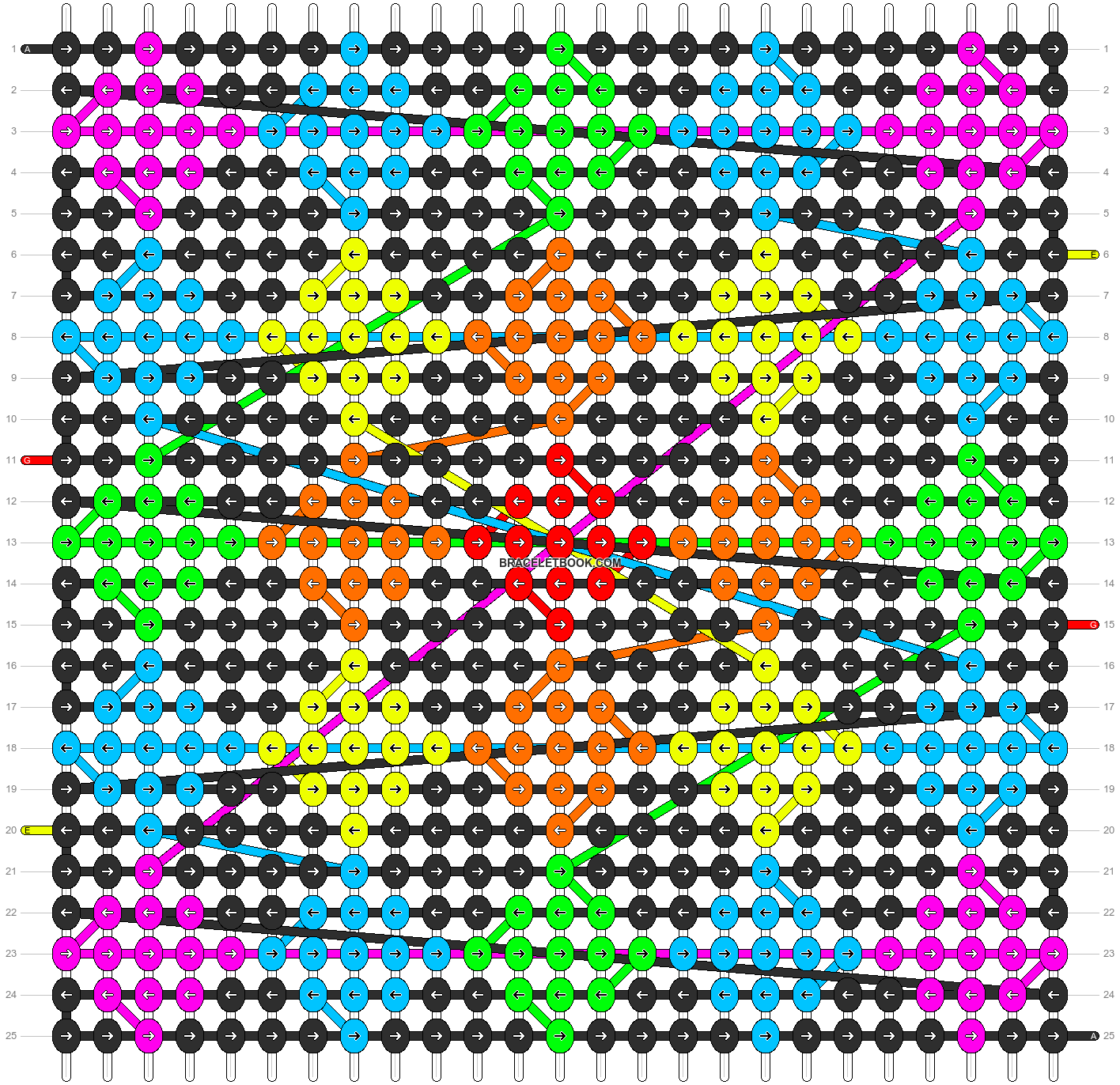 Alpha pattern #3199 pattern