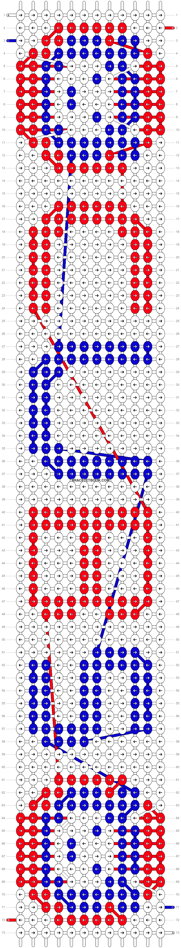 Alpha pattern #3257 pattern