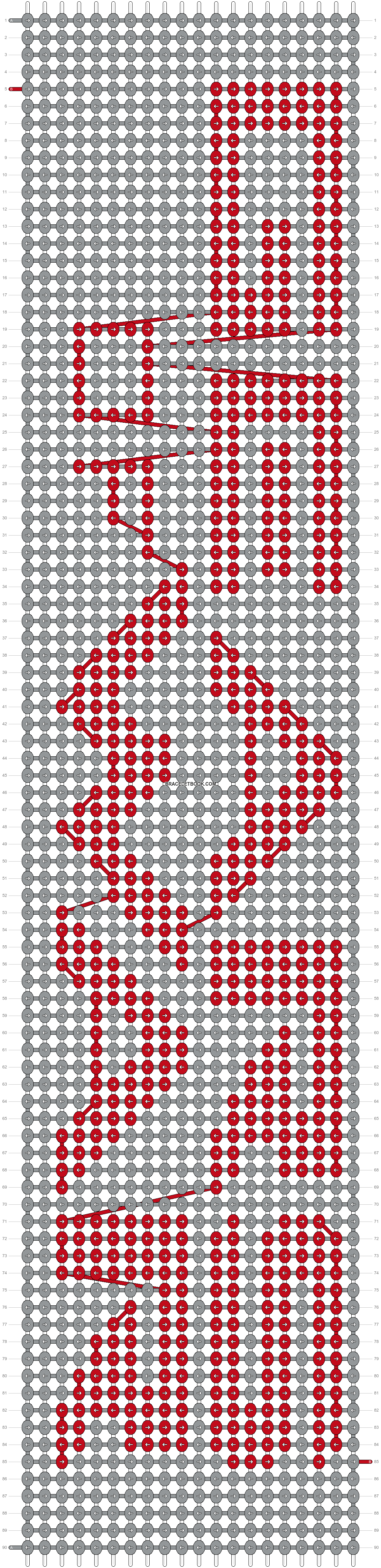 Alpha pattern #3343 pattern