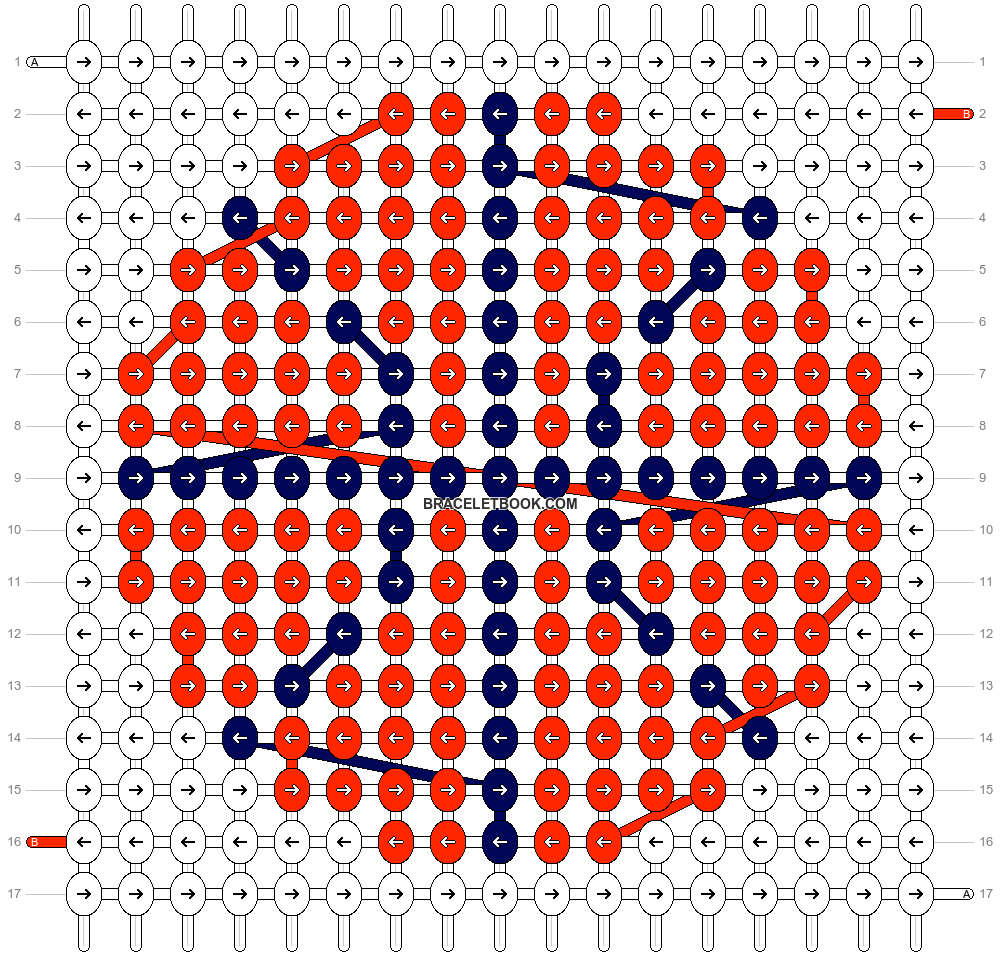 Alpha pattern #3350 pattern