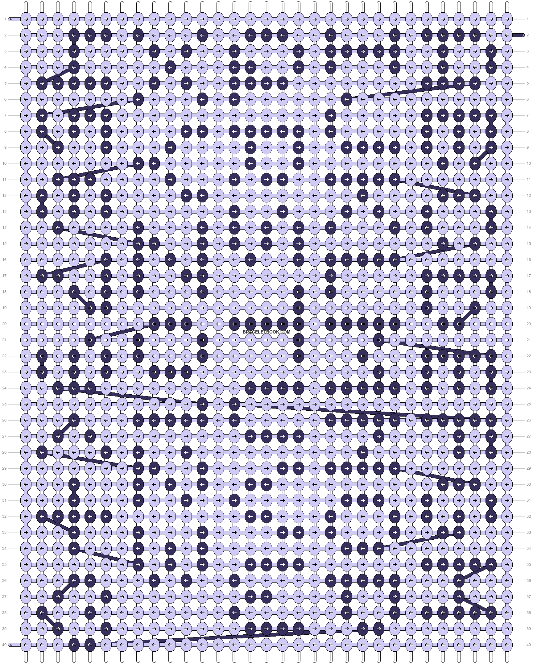 Alpha pattern #3377 pattern