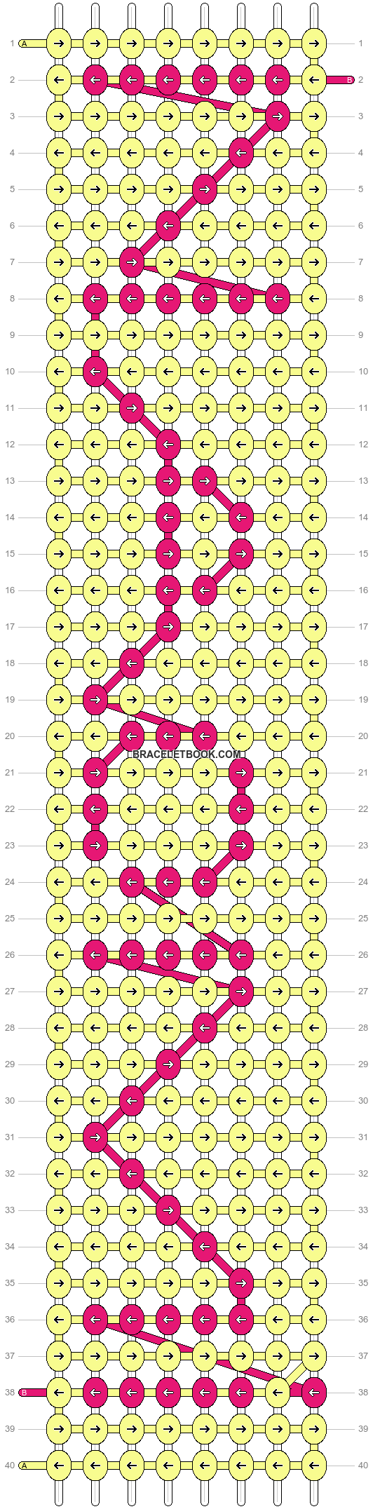 Alpha pattern #3450 pattern
