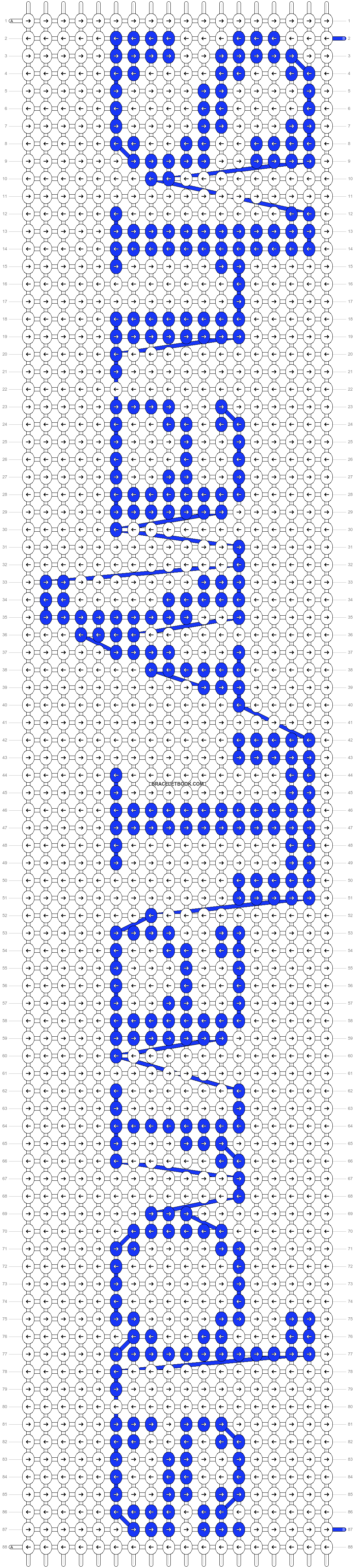 Alpha pattern #3544 pattern
