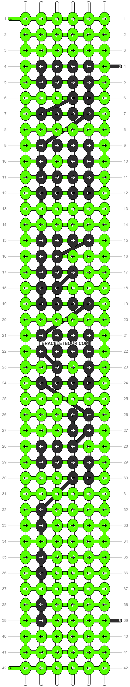 Alpha pattern #3723 pattern