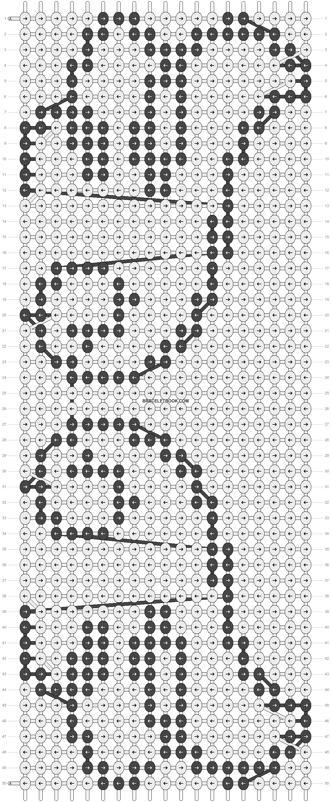 Alpha pattern #3724 pattern