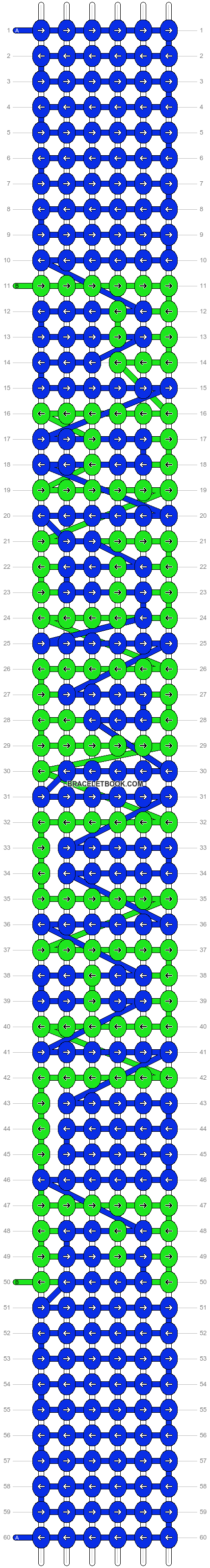 Alpha pattern #3834 pattern