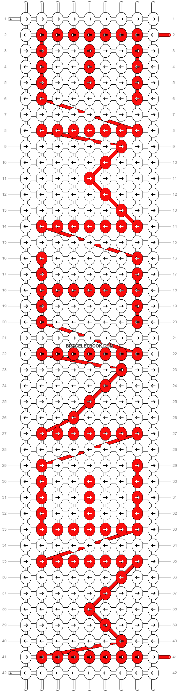 Alpha pattern #3925 pattern