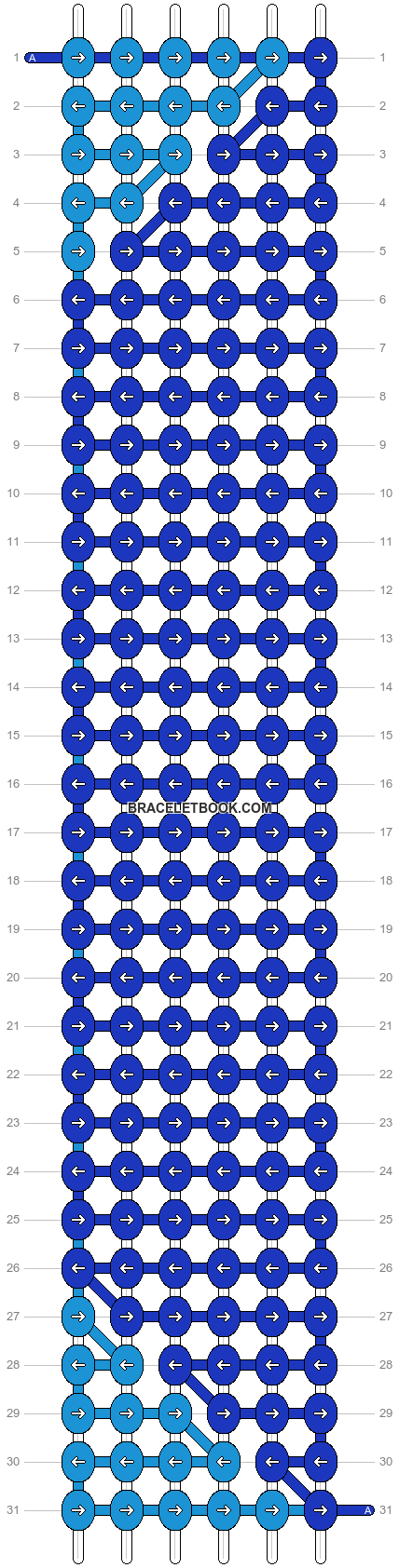 Alpha pattern #3973 pattern