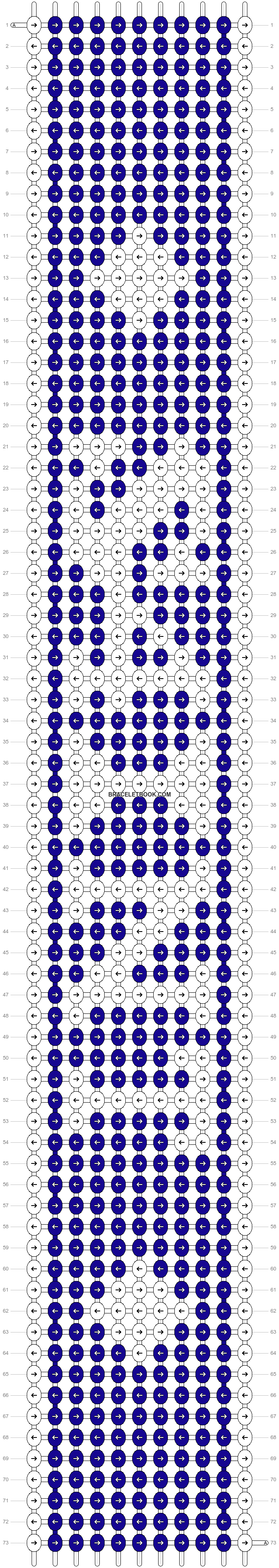 Alpha pattern #3995 pattern