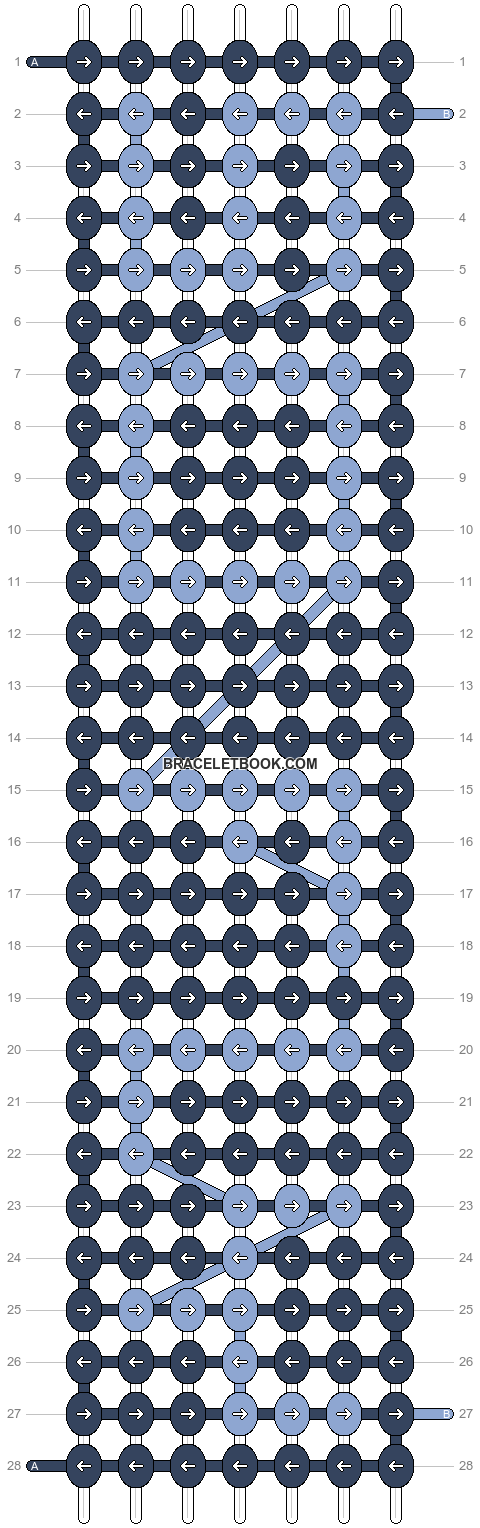 Alpha pattern #4109 pattern