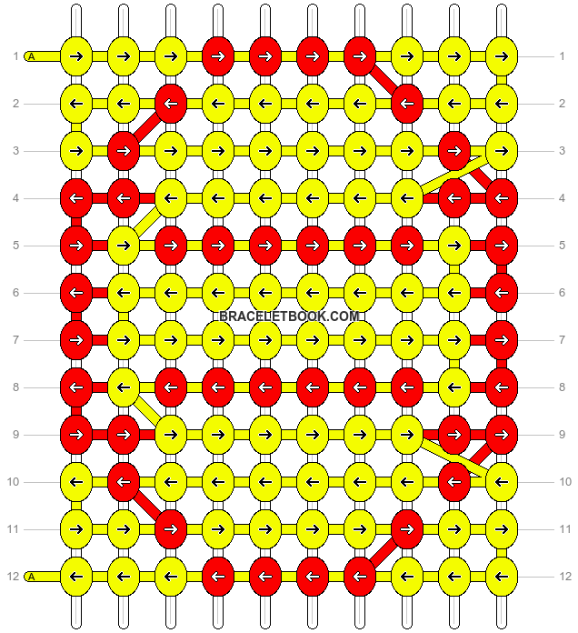 Alpha pattern #4111 pattern