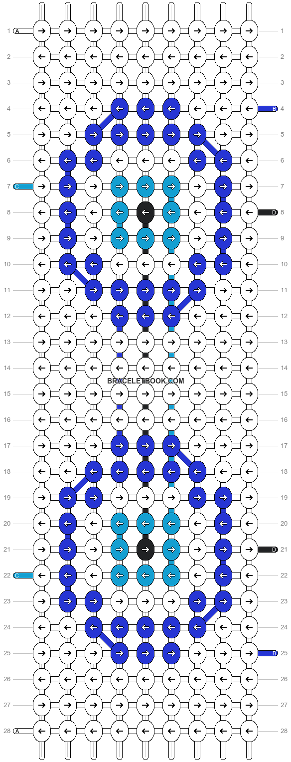 Alpha pattern #4137 pattern