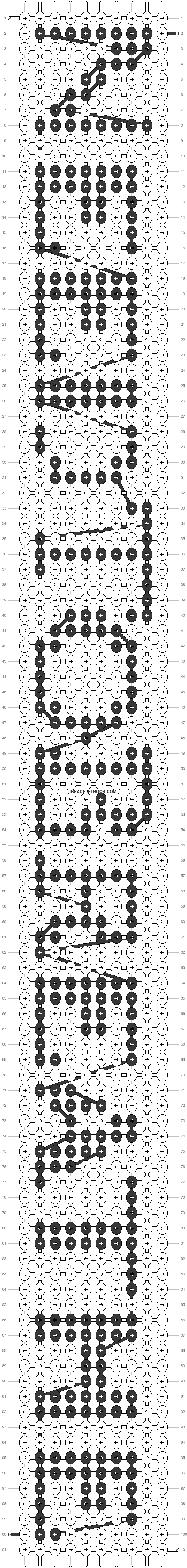 Alpha pattern #4151 pattern