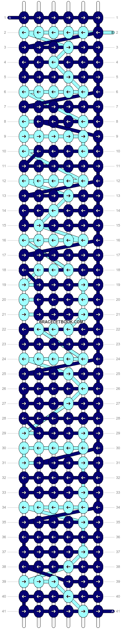Alpha pattern #4203 pattern