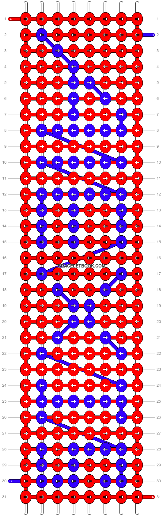 Alpha pattern #4254 pattern
