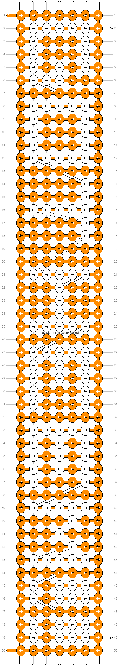 Alpha pattern #4400 pattern