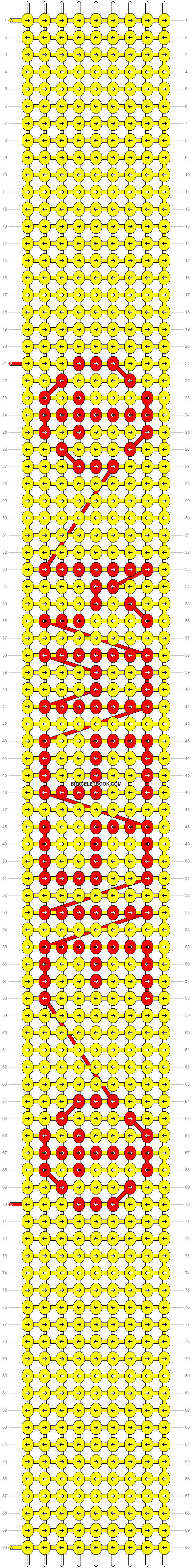 Alpha pattern #4402 pattern