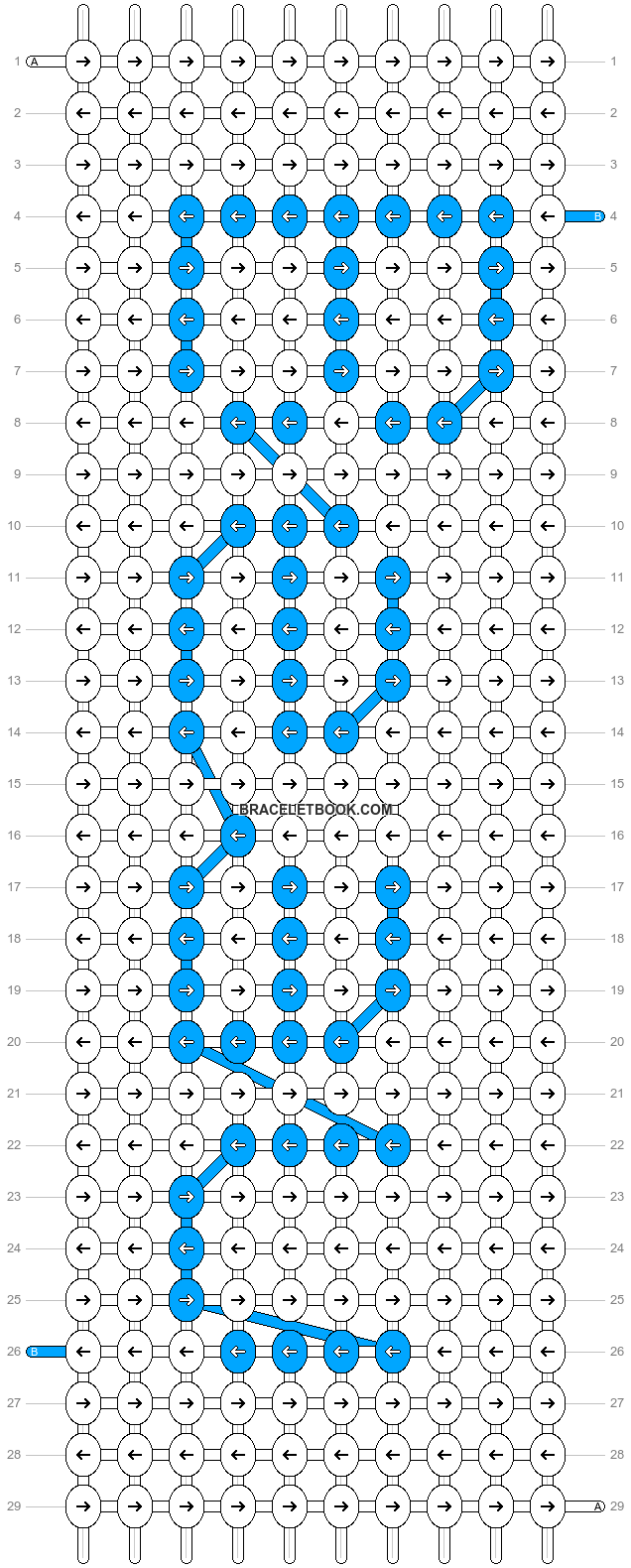 Alpha pattern #4480 pattern