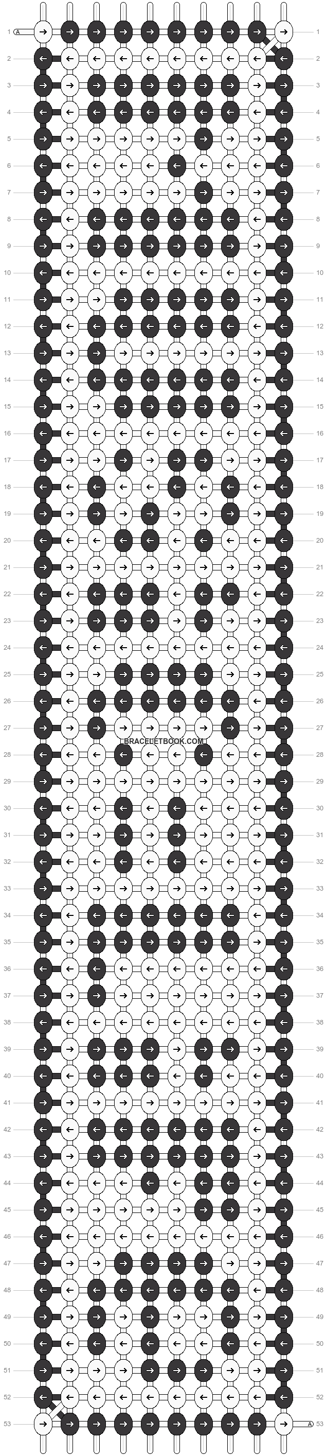 Alpha pattern #4518 pattern