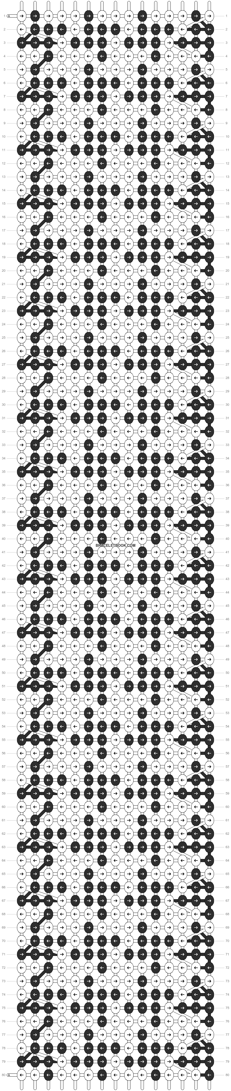 Alpha pattern #4556 pattern