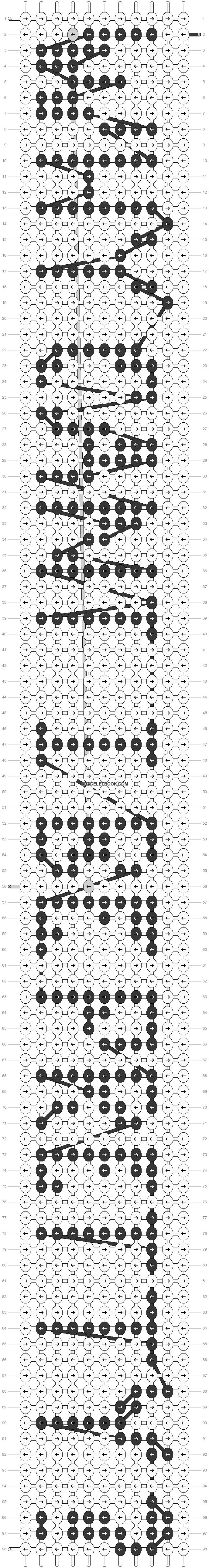 Alpha pattern #4615 pattern