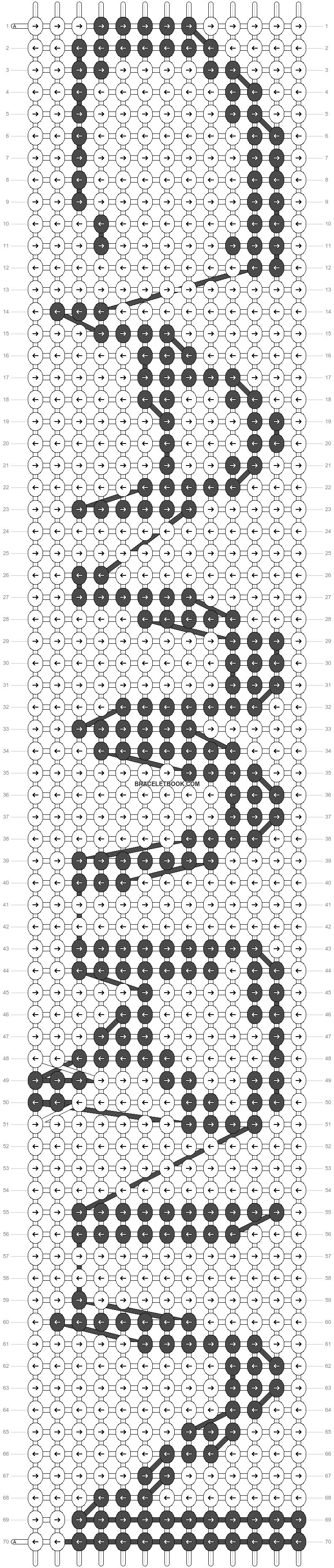 Alpha pattern #4701 pattern