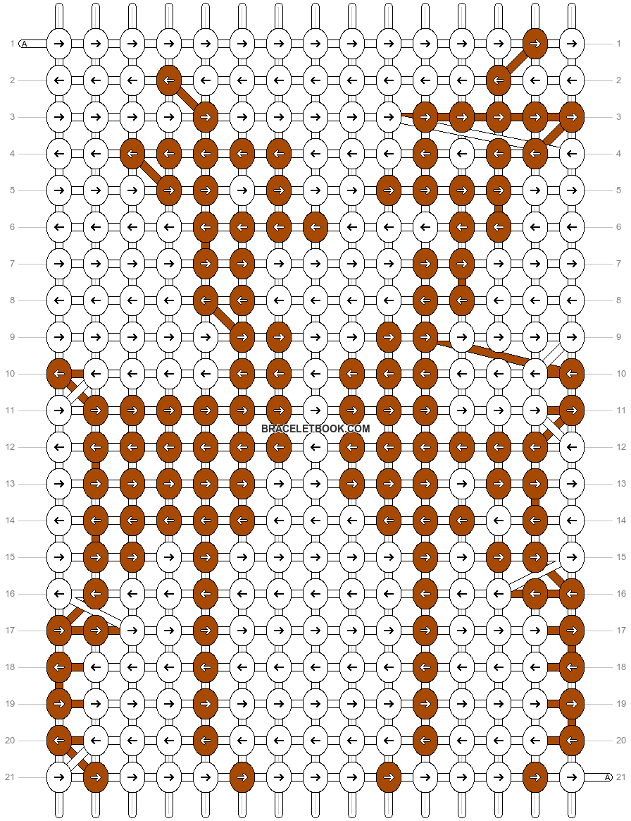 Alpha pattern #4774 pattern