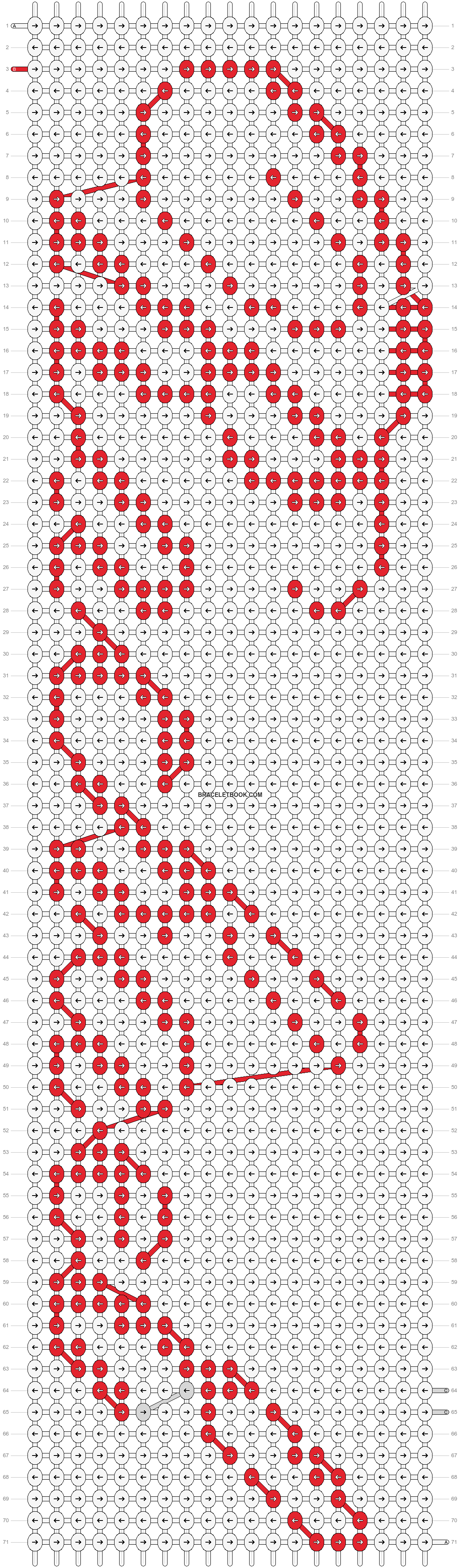 Alpha pattern #4839 pattern