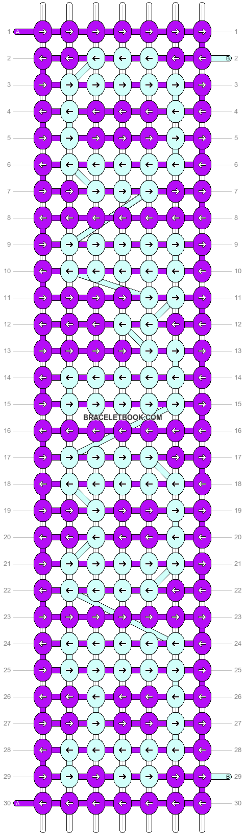 Alpha pattern #4960 pattern