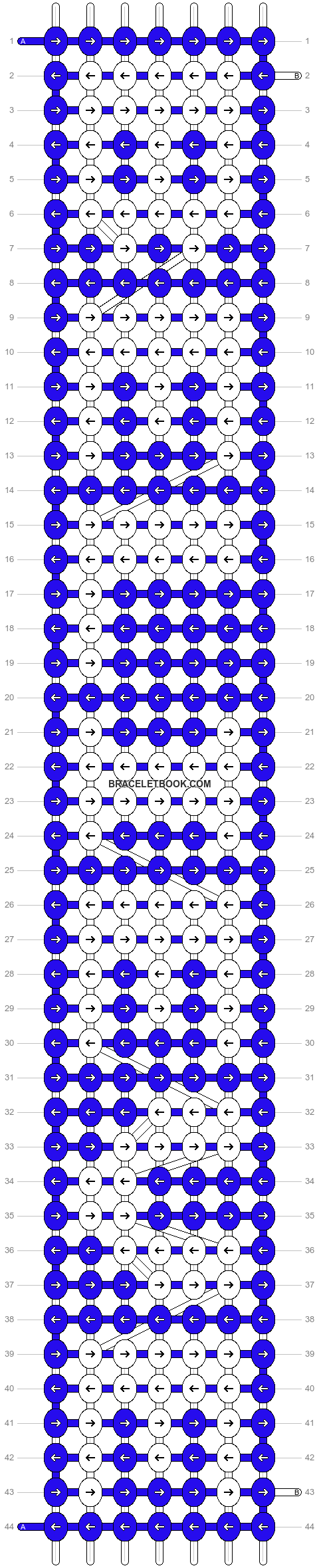 Alpha pattern #4972 pattern