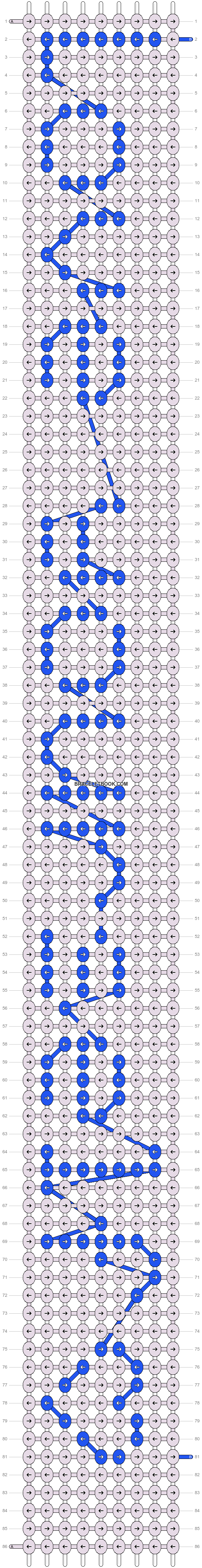 Alpha pattern #5620 pattern