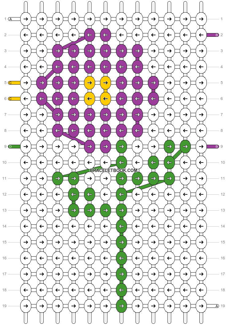 Alpha pattern #5737 pattern