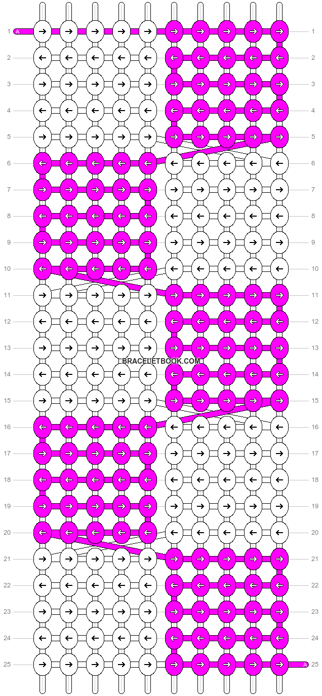 Alpha pattern #5760 pattern
